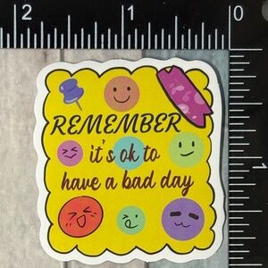 🌀10/$10🌀 Mental Health Awareness Reusable Waterproof Sticker Decal